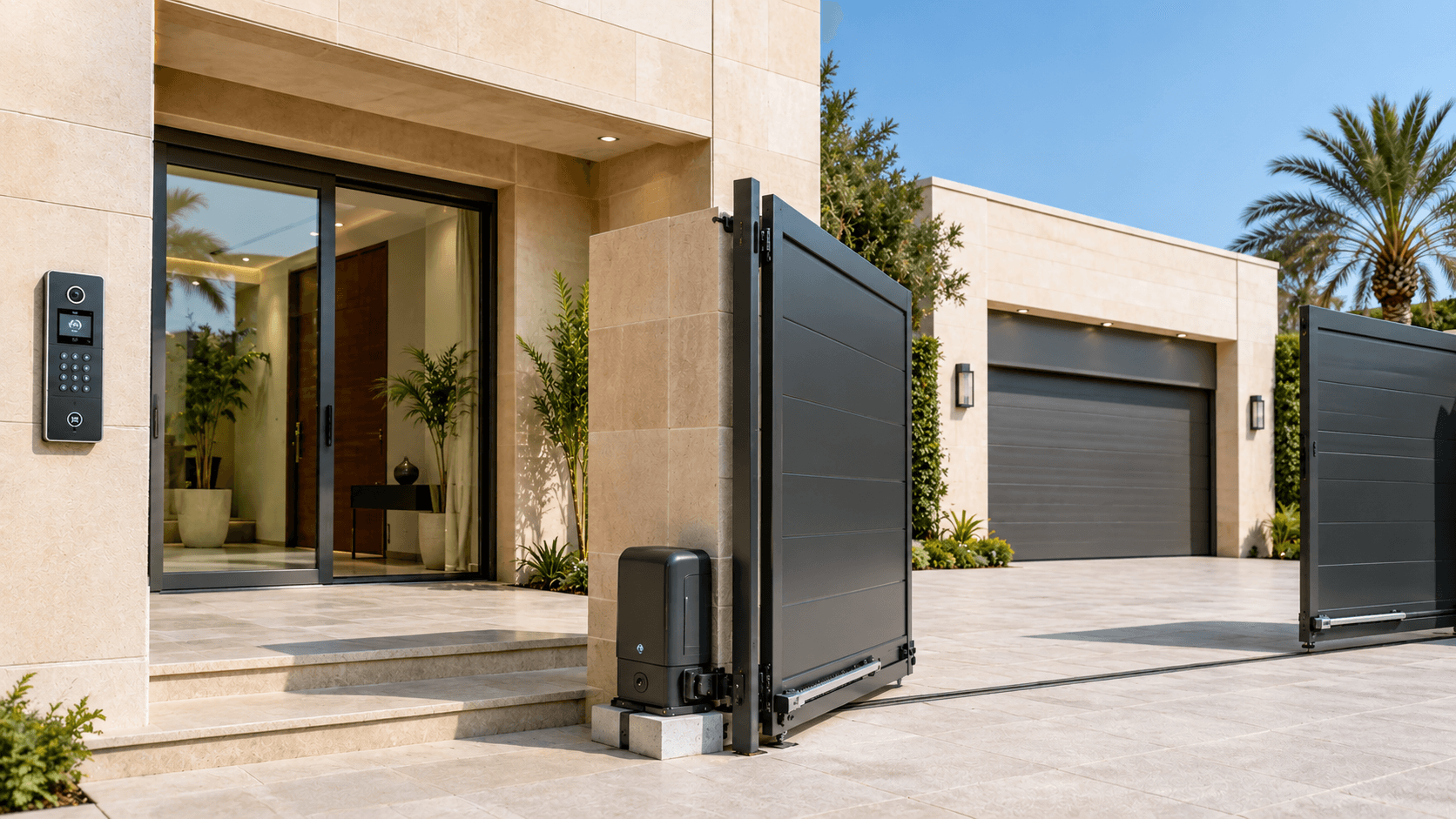 Home Automation Solutions in UAE - Sliding Doors, Gates, Garage Doors